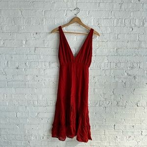 Red Aura The Label Dress